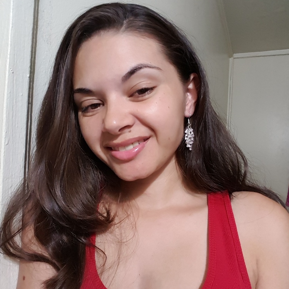 Baby Pink Dangling Earrings